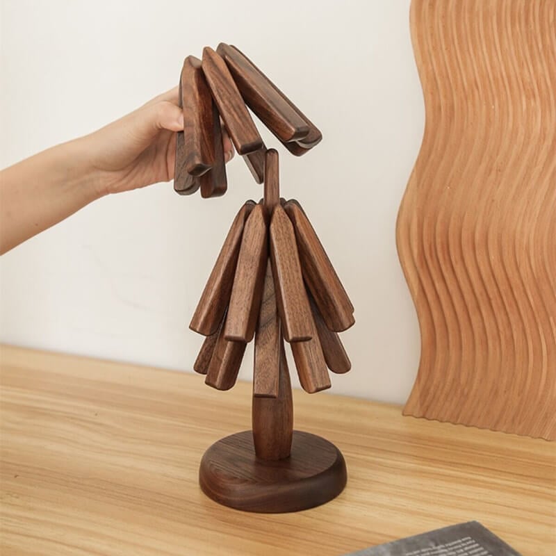 MeyHome™ Artisan Tree Coaster Set 🌲| BUNDLE OFFER