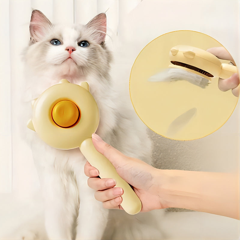 MeyFur™ Pro – Paw-fessional Grooming Brush | Say Goodbye to Furry Furniture, Hello to a Happier Pet 🐾
