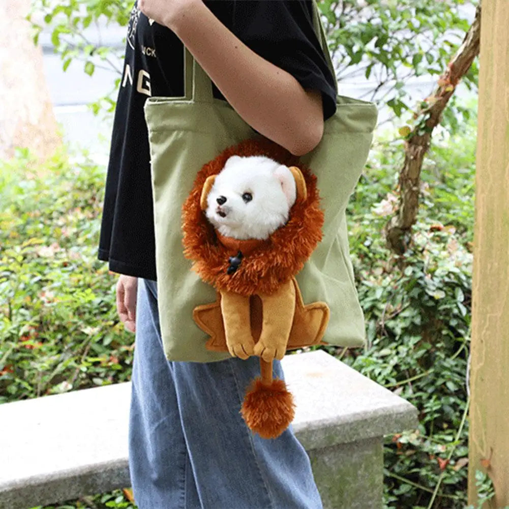MeyPaw™ Pet Carrying Canvas Bag | Where Function Meets Furry Fashion