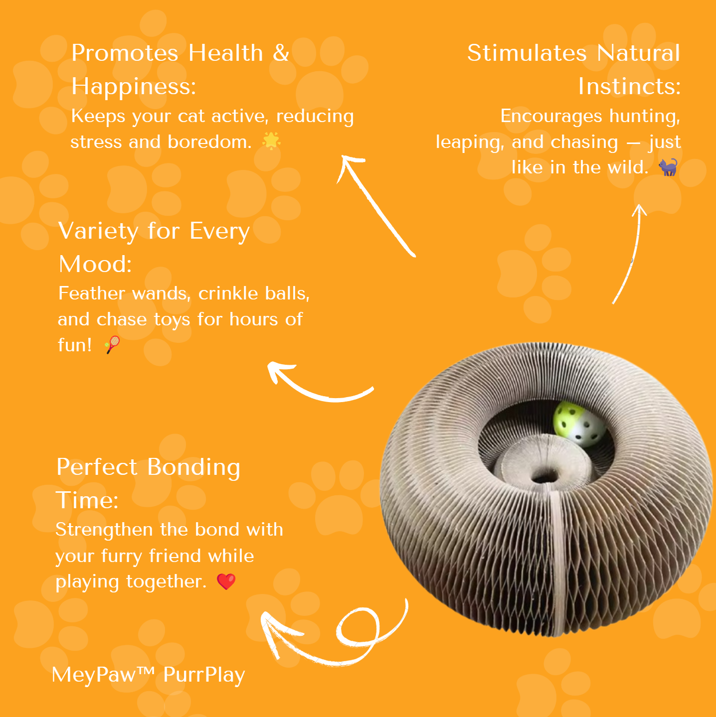 MeyPaw™ PurrPlay - Where Fun Meets Feline Bliss! 🐾