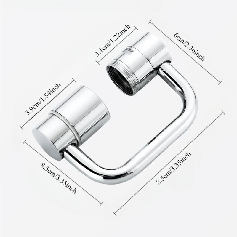 MeyHome™ 1440° Rotatable Faucet Extension– Total Sink Control at Every Angle