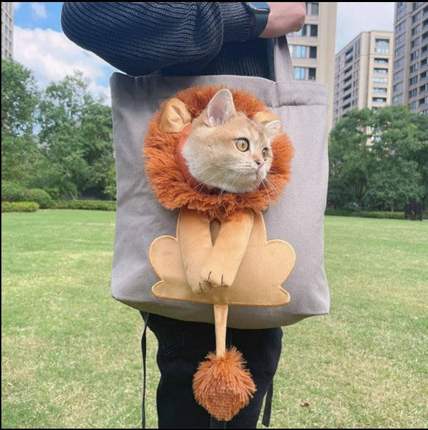 MeyPaw™ Pet Carrying Canvas Bag | Where Function Meets Furry Fashion