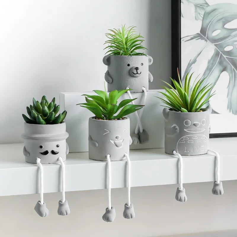 BloomBuddy™ Succulent Plant Pots | Add a Pop of Personality to Your Plants 🌱