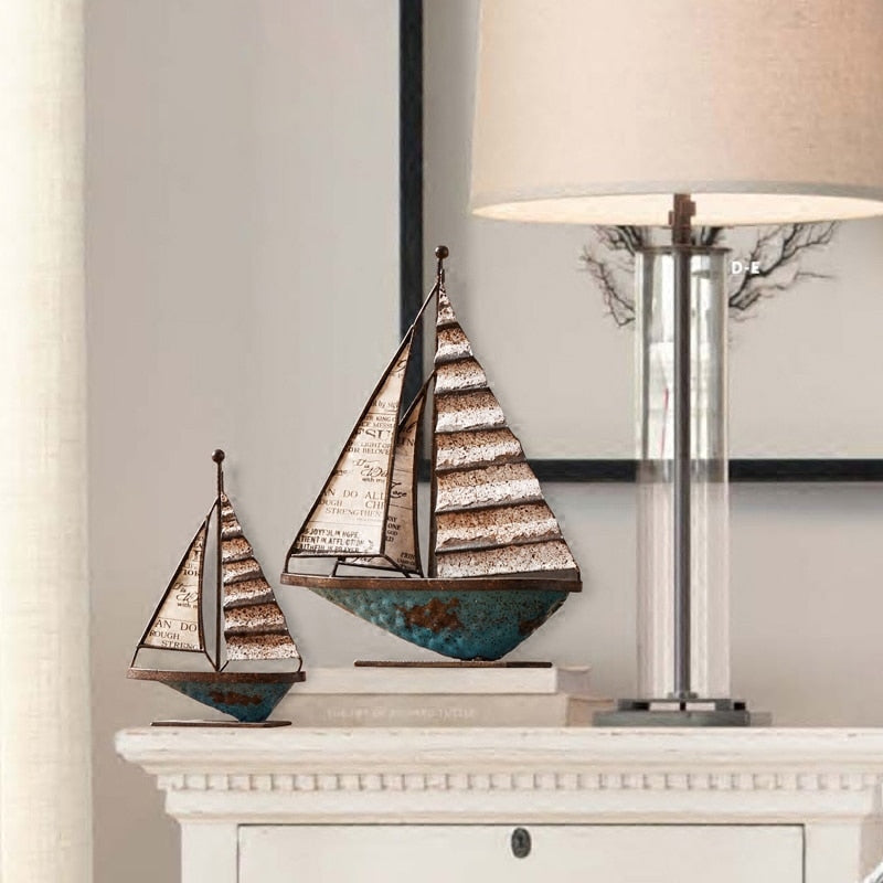 Arlton Sailboat Statues