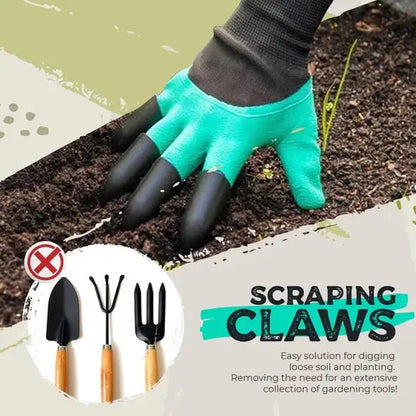 WeedPro™ Claw Gardening Gloves | Dig, Plant & Protect — No Tools Needed