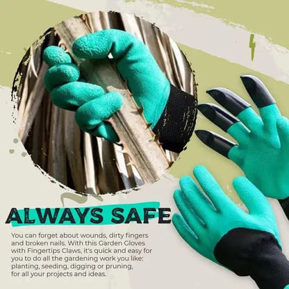 WeedPro™ Claw Gardening Gloves | Dig, Plant & Protect — No Tools Needed