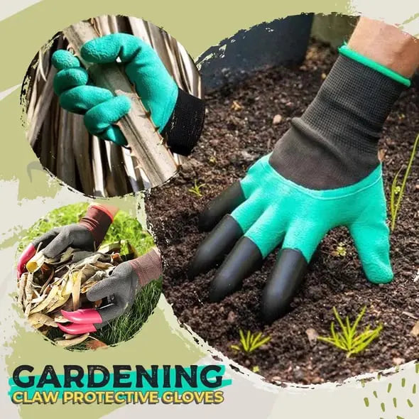 WeedPro™ Claw Gardening Gloves | Dig, Plant & Protect — No Tools Needed