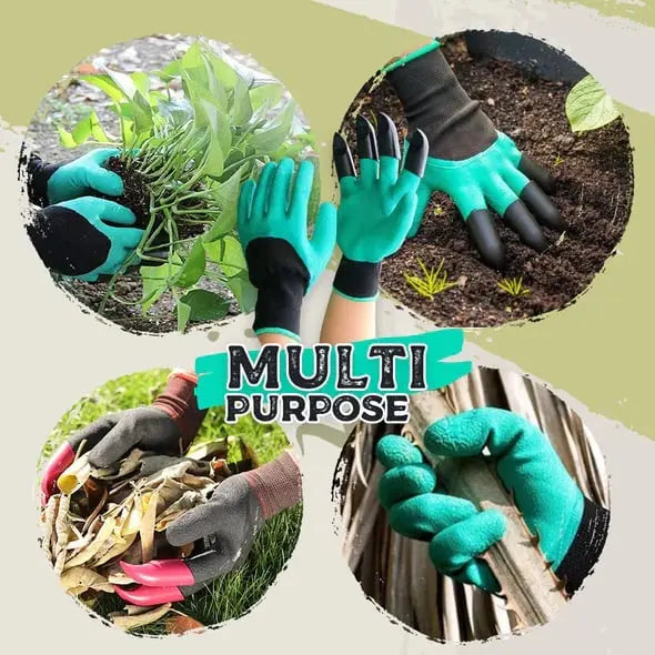 WeedPro™ Claw Gardening Gloves | Dig, Plant & Protect — No Tools Needed