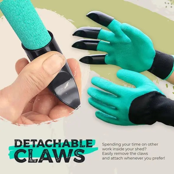 WeedPro™ Claw Gardening Gloves | Dig, Plant & Protect — No Tools Needed