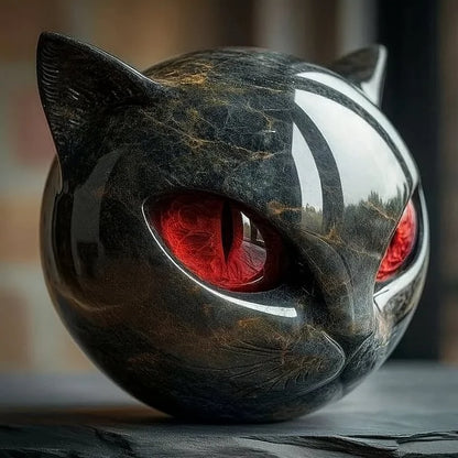 MeyHome™ Mystic Cat Sculpture – A Captivating Feline Accent
