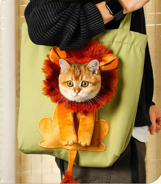 MeyPaw™ Pet Carrying Canvas Bag | Where Function Meets Furry Fashion