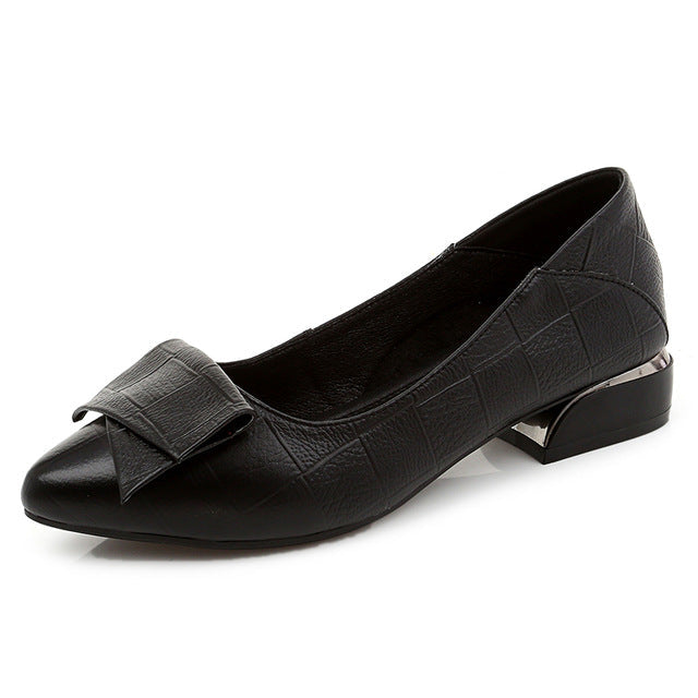 MeyChic™ Leather Pumps | Where Timeless Elegance Meets All-Day Comfort