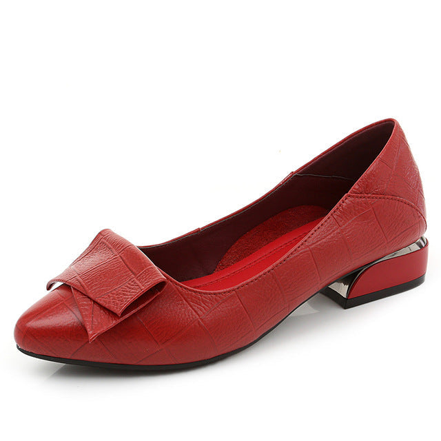 MeyChic™ Leather Pumps | Where Timeless Elegance Meets All-Day Comfort
