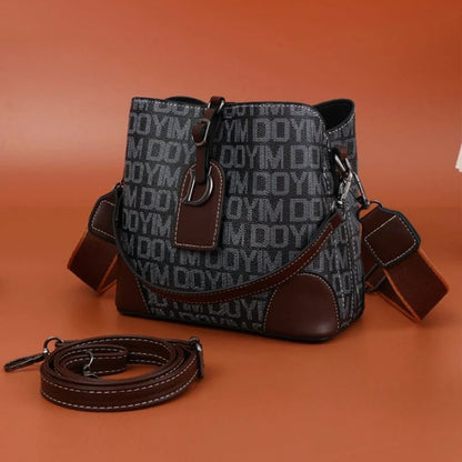 MeyChic™ LuxeCurve Leather Shoulder Bag | Elegance Made Effortless