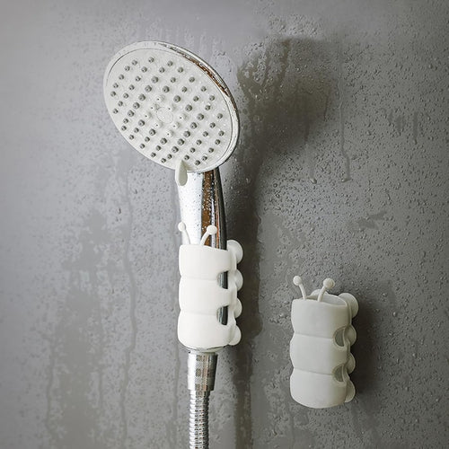 StickyHead™ -  Universal Flexible Shower Head Holder | Stick. Adjust. Spray. The Shower Buddy for Every Body | BUNDLE OFFER