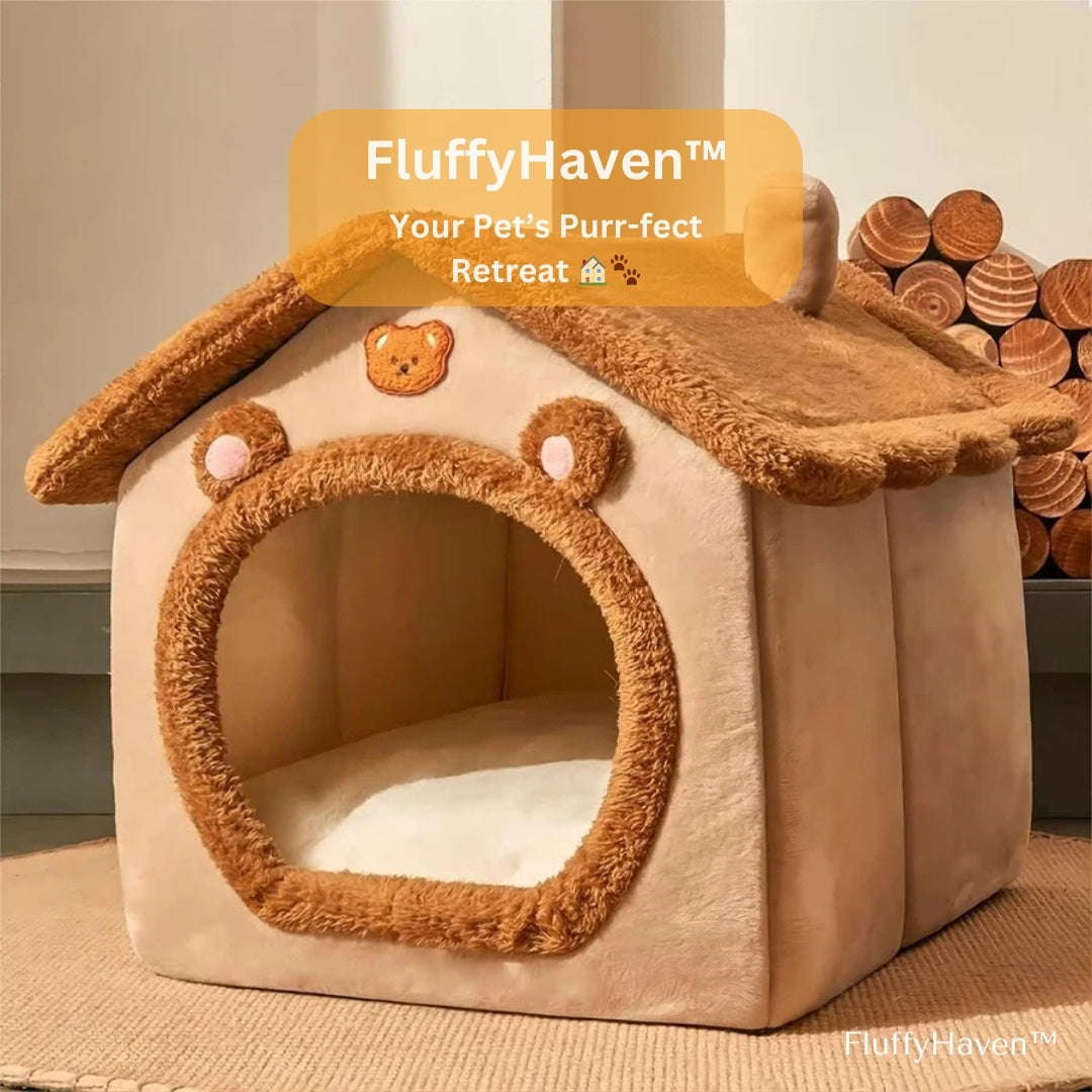 FluffyHaven™ – The Coziest Retreat Your Pet Will Ever Love!