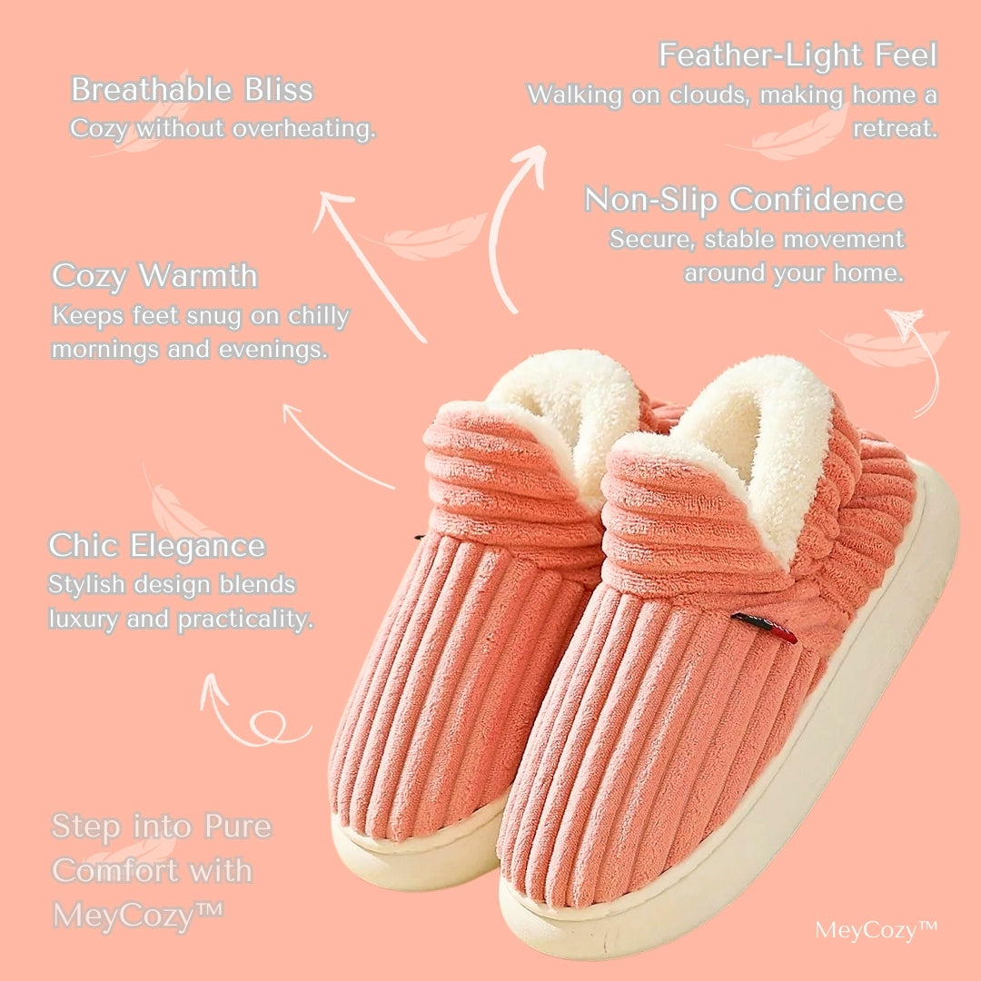 MeyCozy™ Plush Slippers – Where Every Step Feels Like a Hug