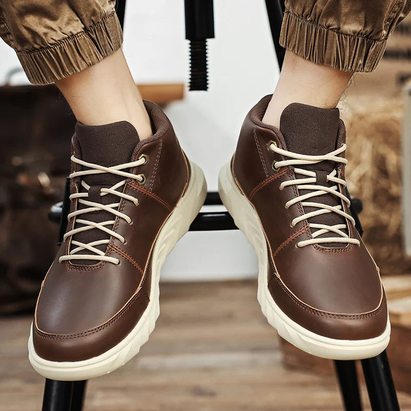 Terrabound Antigrid Premium Leather Sneakers