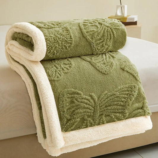 MeyHome™ Butterfly Throw Blanket | Ultra-Soft Butterfly Blanket for All Seasons 🦋✨
