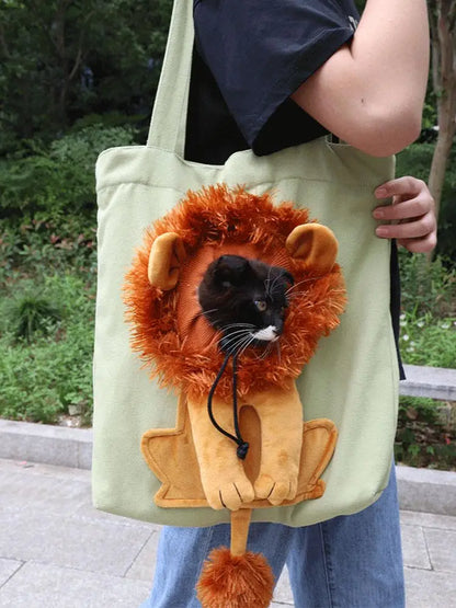 MeyPaw™ Pet Carrying Canvas Bag | Where Function Meets Furry Fashion