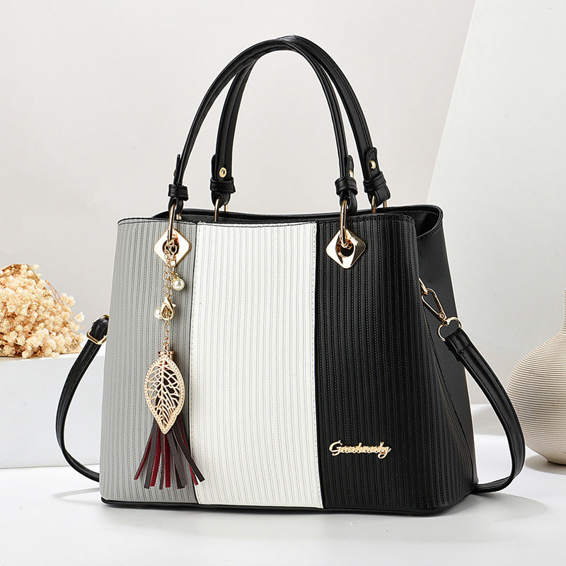 MeyChic™ Accented Leather Bag – Sophistication in Every Season