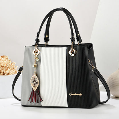 MeyChic™ Accented Leather Bag – Sophistication in Every Season