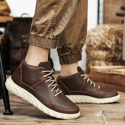 Terrabound Antigrid Premium Leather Sneakers
