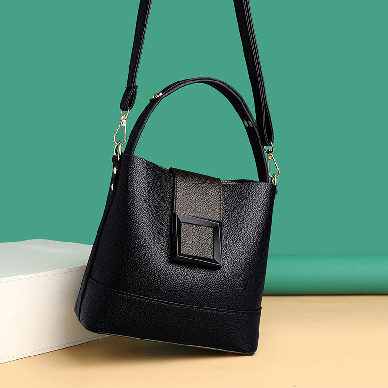 MeyChic™ Bucket Leather Bag | Effortless Elegance for Everyday Moments