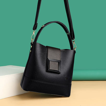 MeyChic™ Bucket Leather Bag | Effortless Elegance for Everyday Moments