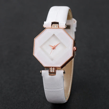 Elara Elegant Watch | Free Pearl Bracelet