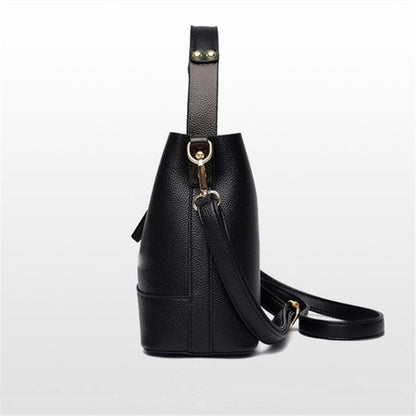 MeyChic™ Bucket Leather Bag | Effortless Elegance for Everyday Moments