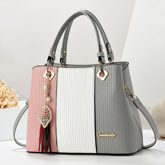 MeyChic™ Accented Leather Bag – Sophistication in Every Season