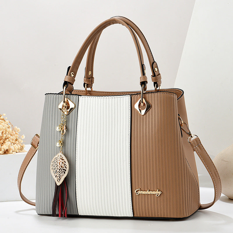 MeyChic™ Accented Leather Bag – Sophistication in Every Season