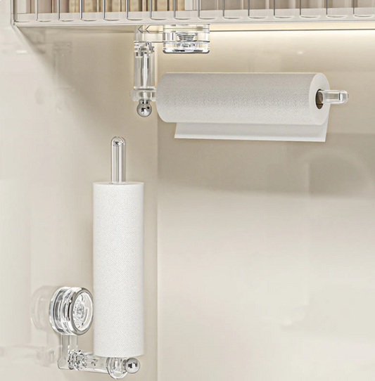 MeyHome™ – MeyHome™ Vacuum Suction Towel & Roll Holder |  The Smart & Stylish Way to Keep Your Kitchen Organized!
