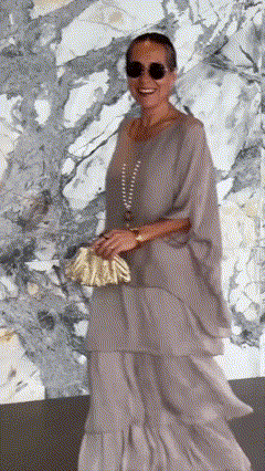 MeyChic™ Artisan Layered Ruffle Dress | Effortless Elegance, Redefined ✨