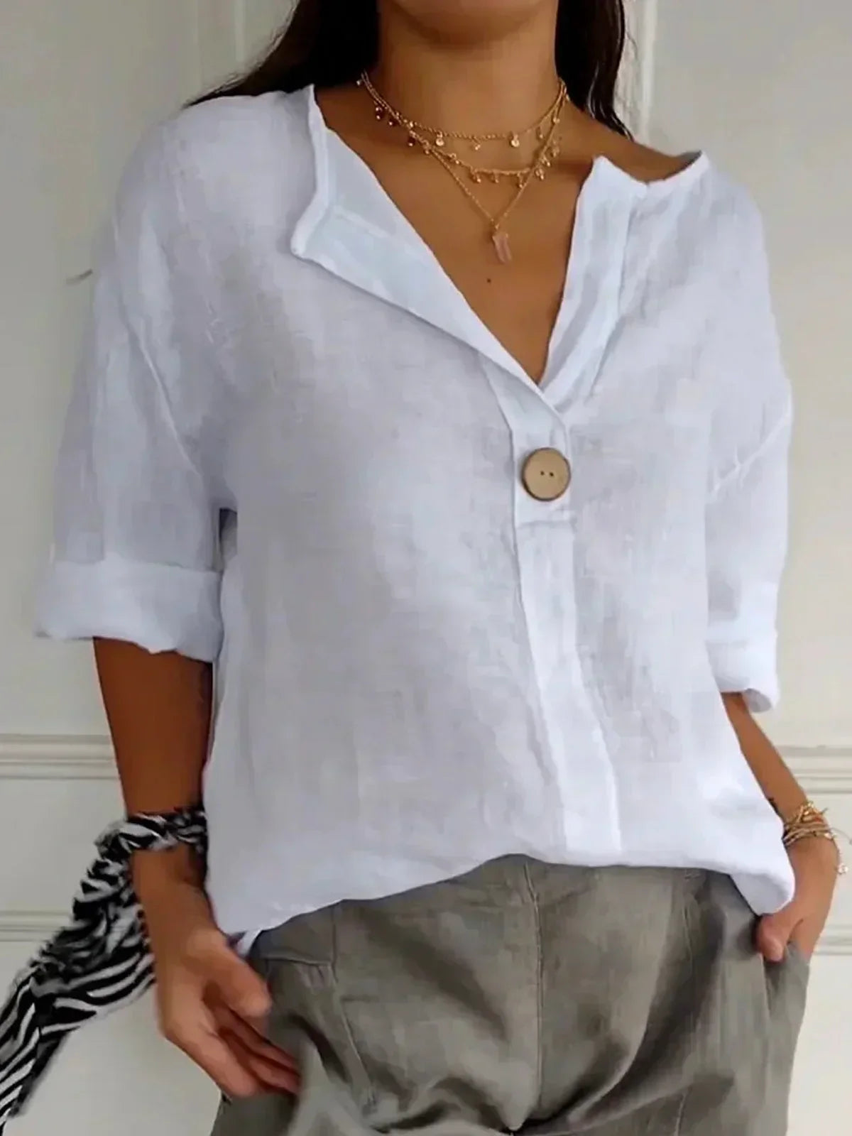 MeyChic™ Everyday Elegance Blouse | Redefine Casual. Embrace Effortless Elegance.