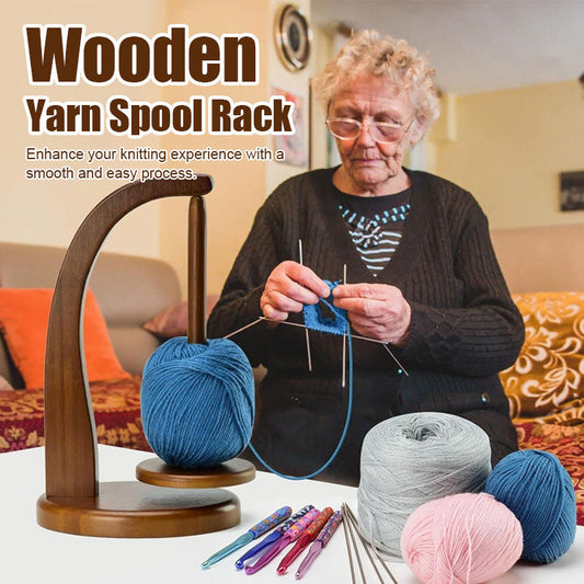 MeyTwist™ – The Ultimate Rotating Yarn Spinner for Seamless Crocheting & Knitting