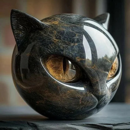 MeyHome™ Mystic Cat Sculpture – A Captivating Feline Accent