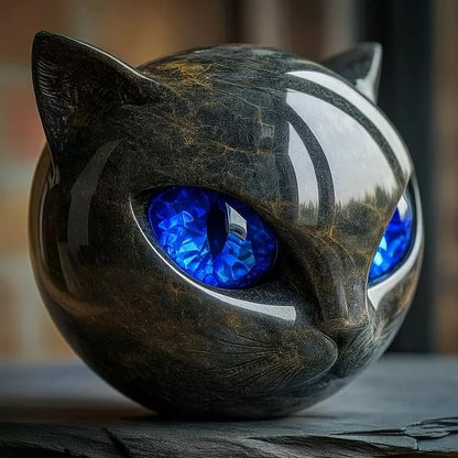 MeyHome™ Mystic Cat Sculpture – A Captivating Feline Accent