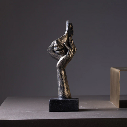 Abstract Reflective Statue