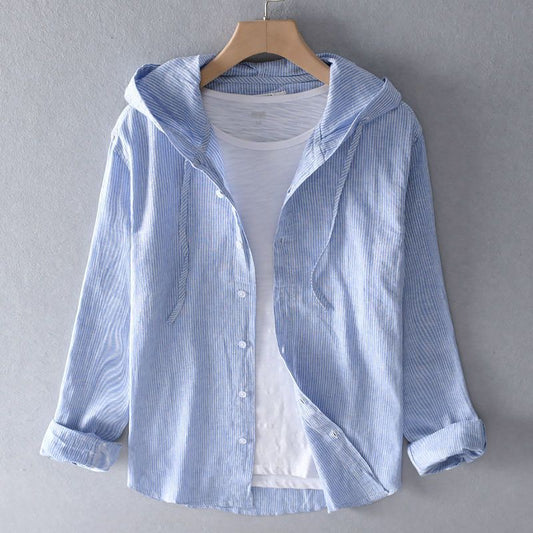 Sunset Palms Linen Shirt