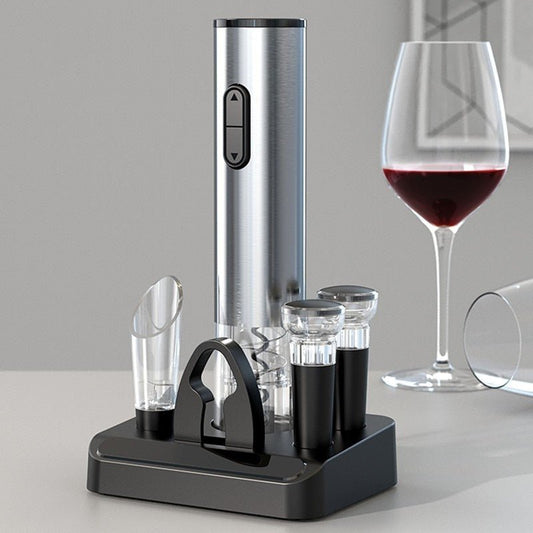 MeyWine™ - Automatic Wine Bottle Opener | Say goodbye to cork struggles with this complete wine-serving solution