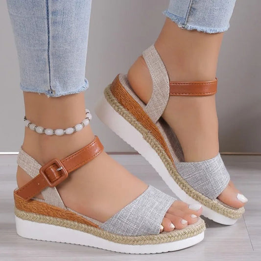 Eleanor Wedge Sandals