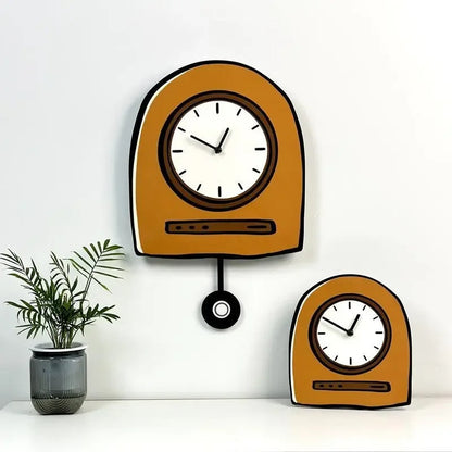 MeyHome™ TickToon™ Cartoon Clock | Timekeeping with a Twist – Add a Pop of Playful Charm to Any Room!