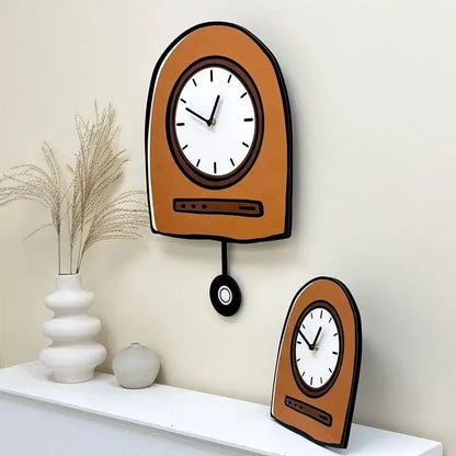 MeyHome™ TickToon™ Cartoon Clock | Timekeeping with a Twist – Add a Pop of Playful Charm to Any Room!