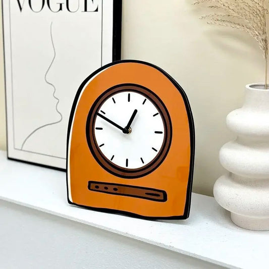 MeyHome™ TickToon™ Cartoon Clock | Timekeeping with a Twist – Add a Pop of Playful Charm to Any Room!