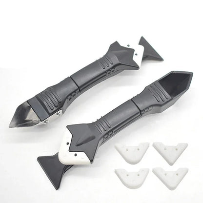MeyScrape™ - Universal 3 in 1 Caulk Scraping Tool | The Ultimate Tool for Perfect Caulk Removal and Application! | BUNDLE OFFER