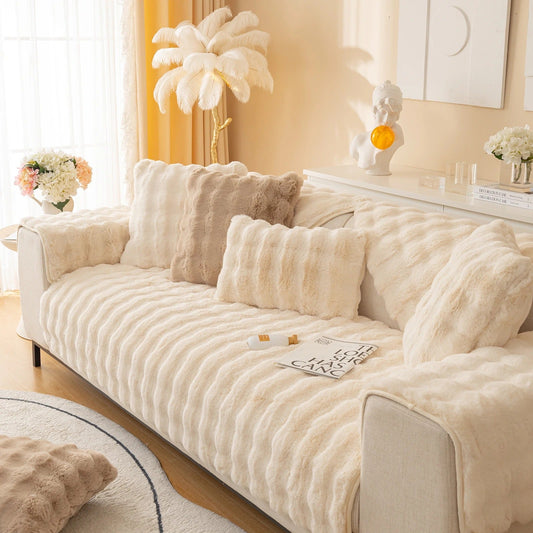 MeyLuxe™ Luxury Plush Sofa Cover | Experience Unparalleled Softness and Elegance