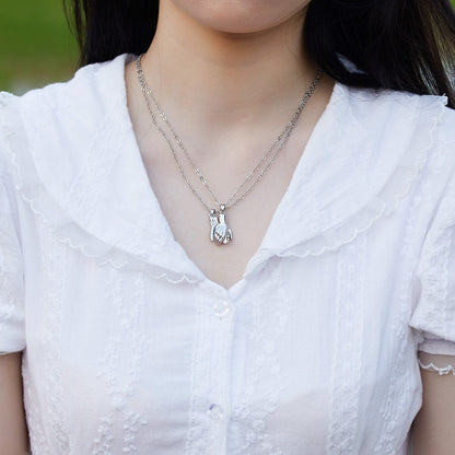 EternalLove™  Magnetic Holding Hands Necklaces