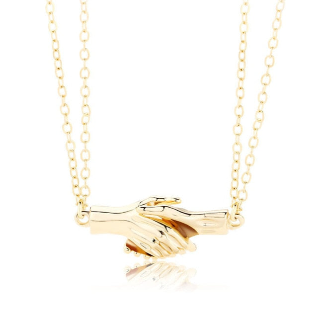 EternalLove™  Magnetic Holding Hands Necklaces